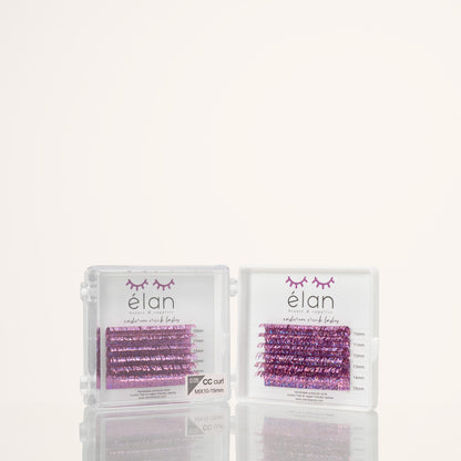 mini holo tinsel lashes