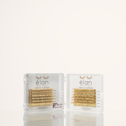 mini holo tinsel lashes