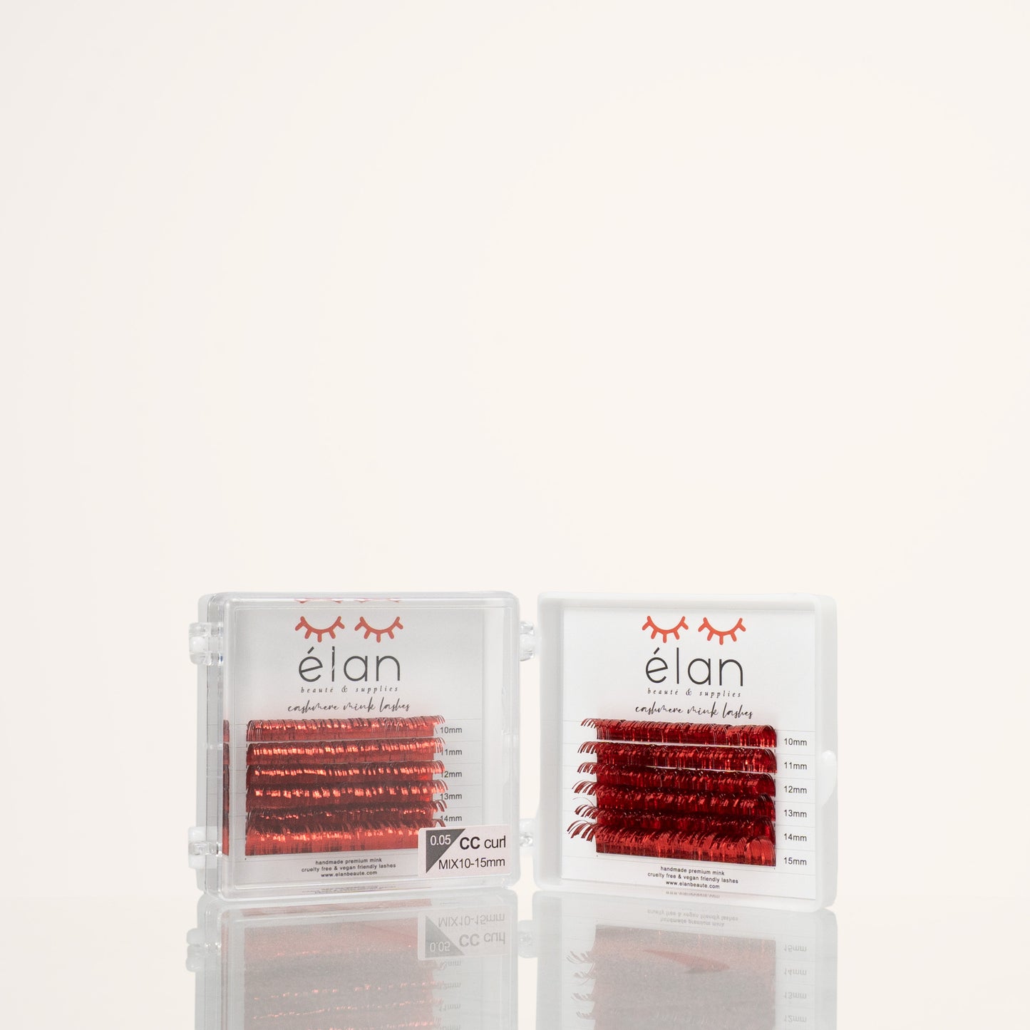 mini holo tinsel lashes