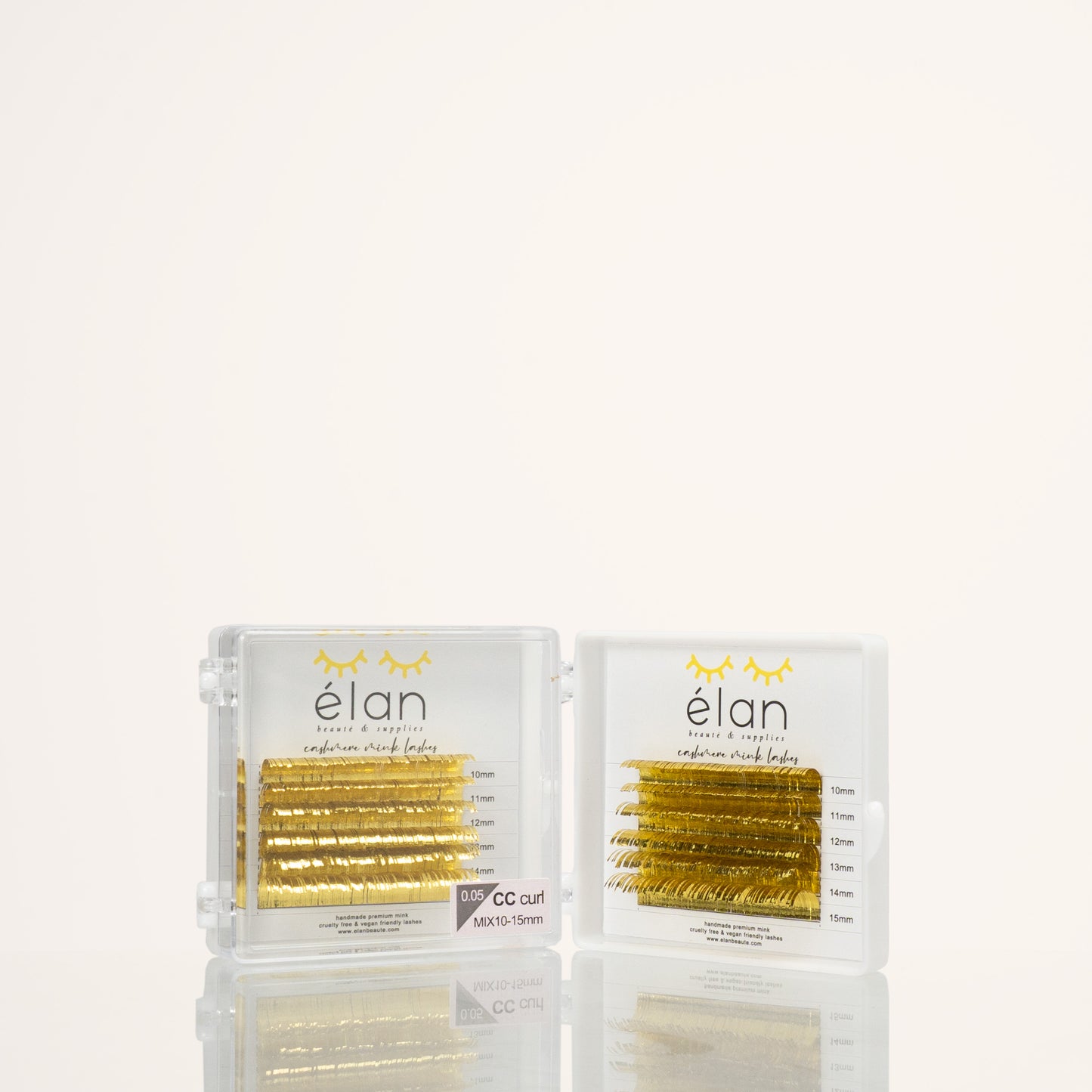 mini holo tinsel lashes