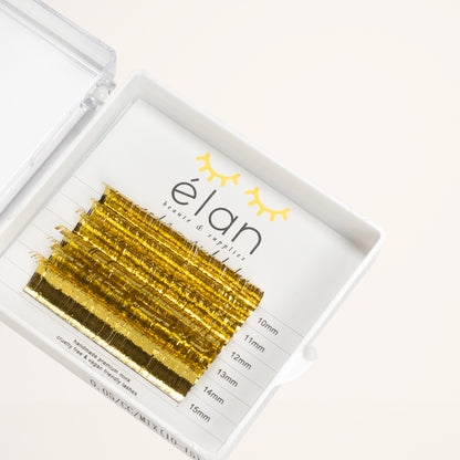 mini holo tinsel lashes