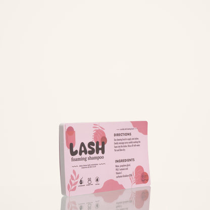 lash shampoo LABELS (pack of 25)