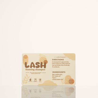 lash shampoo LABELS (pack of 25)