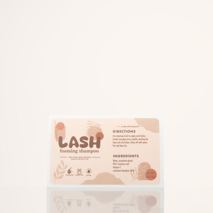 lash shampoo LABELS (pack of 25)