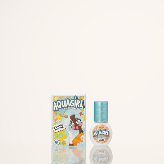 AQUA GIRL blue adhesive