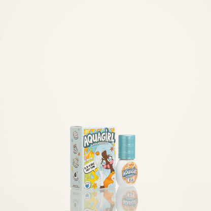 AQUA GIRL blue adhesive