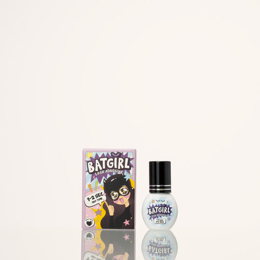 BAT GIRL black adhesive