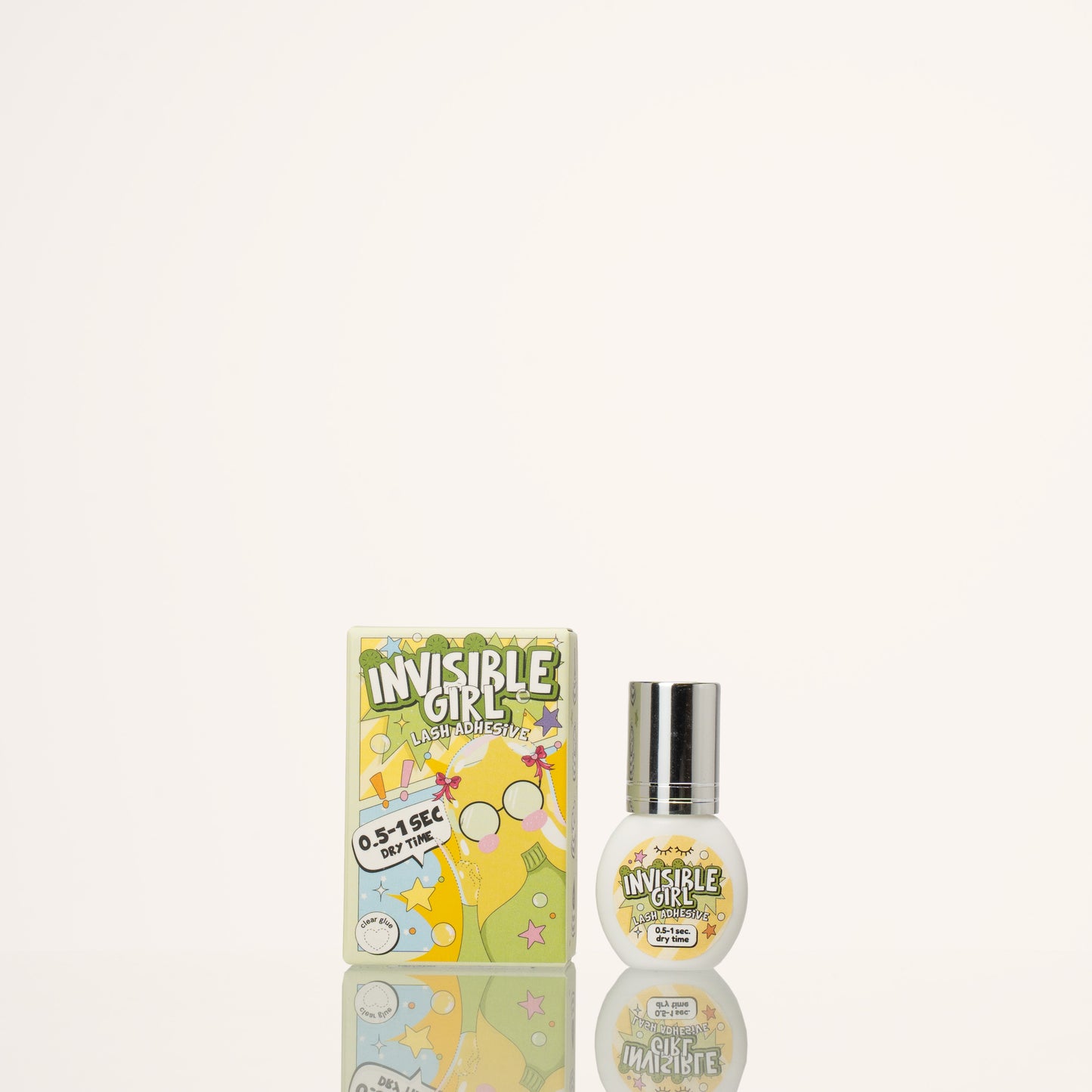 INVISIBLE GIRL clear adhesive