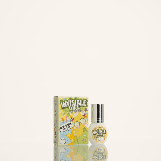 INVISIBLE GIRL clear adhesive