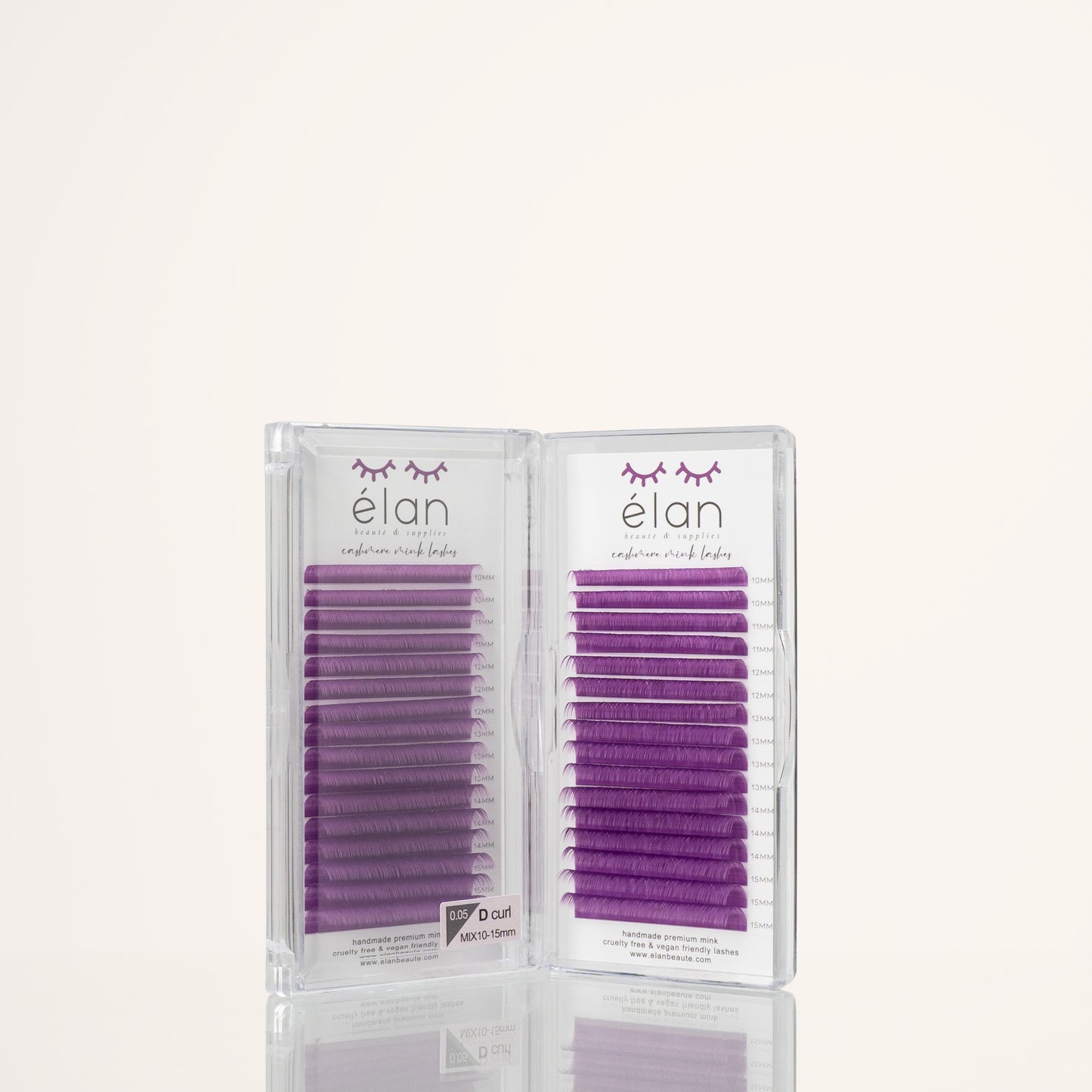 SINGLE COLORS 0.03 cashmere mink lashes