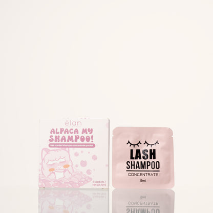 lash shampoo concentrate MINI PACKETS