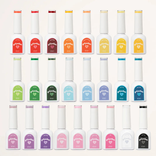 the rainbow gel polish collection