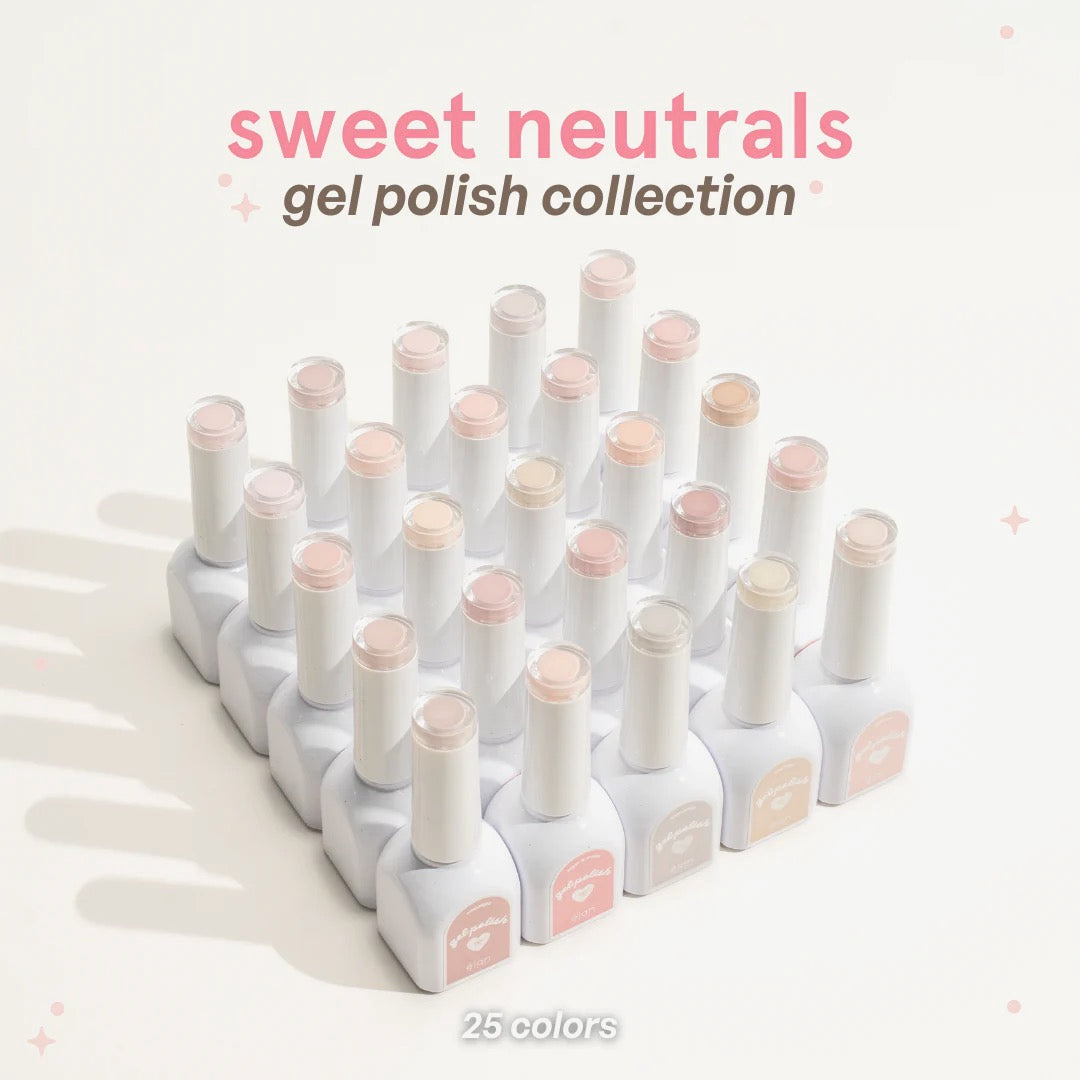 sweet neutrals gel polish collection