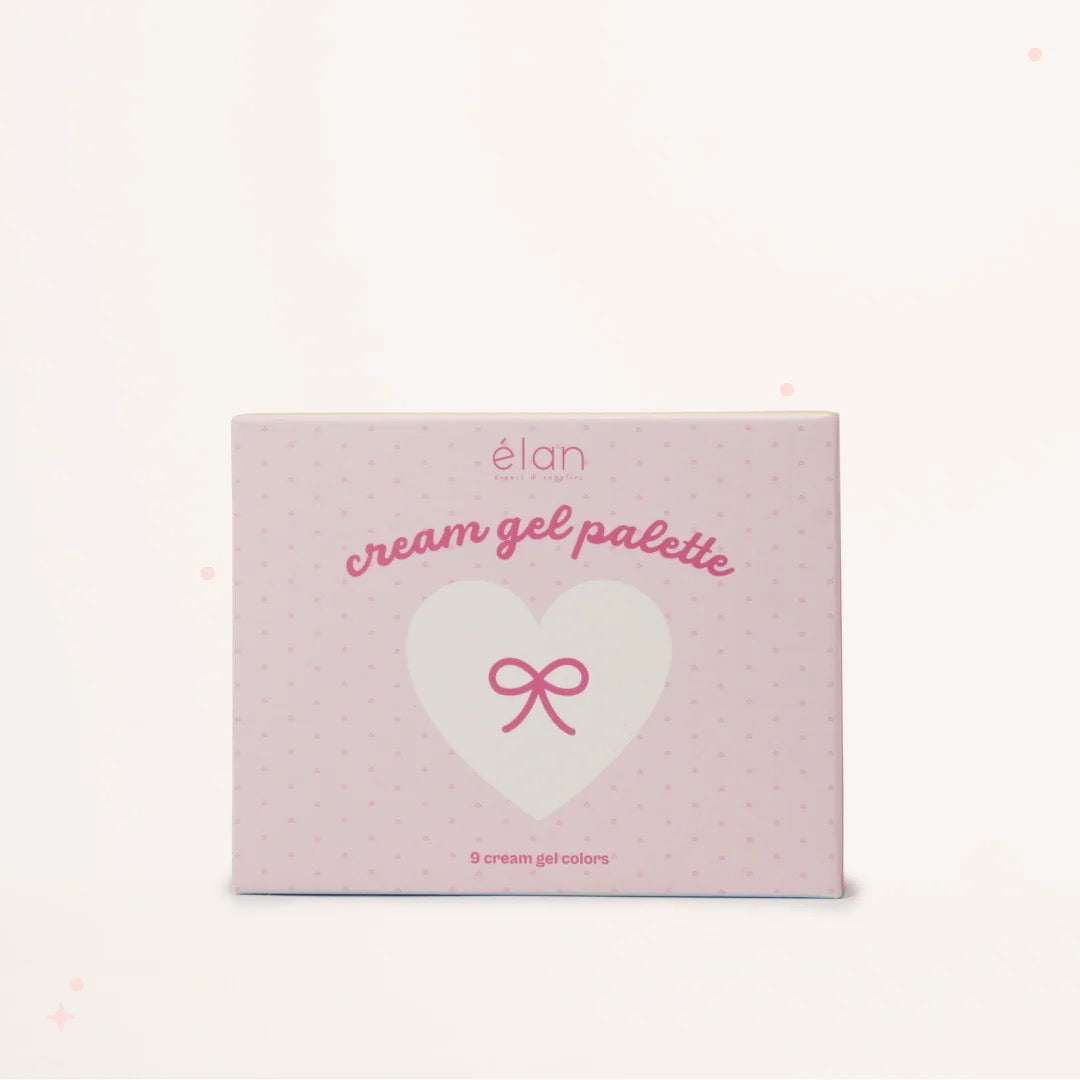 rainbow cream gel palette