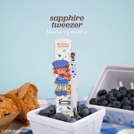 STRAWBERRY SHORTCAKE nano grip sapphire tweezer