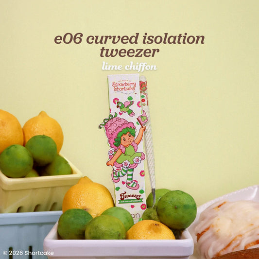STRAWBERRY SHORTCAKE e06 curved isolation tweezer