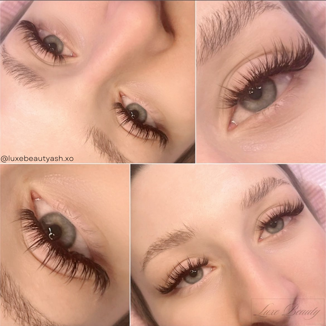 MINI BROWN color lashes