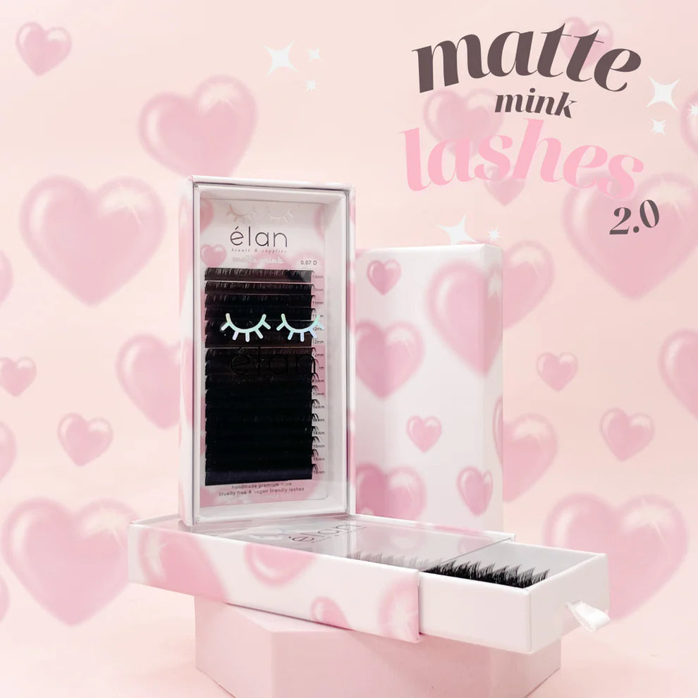 0.05 MATTE MINK lash tray 💞