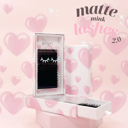 0.05 MATTE MINK lash tray 💞