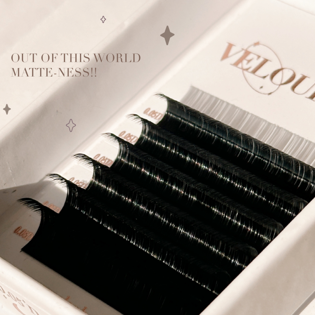 0.15 VELOUR MINK lash trays (MATTE & BOLD) ✨