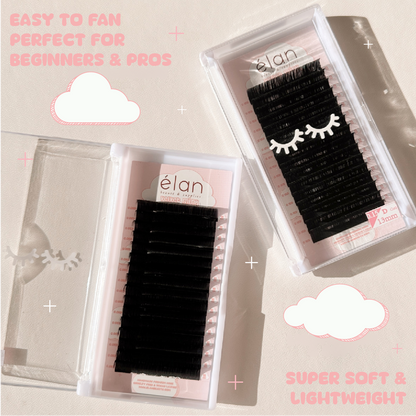 0.03 VELVET MINK lash trays ☁️