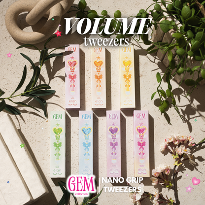 GEMSTONE: nano grip VOLUME tweezer