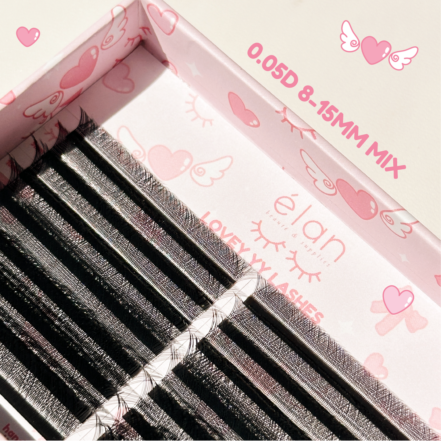 lovey YY lashes (+1 mini adhesive)